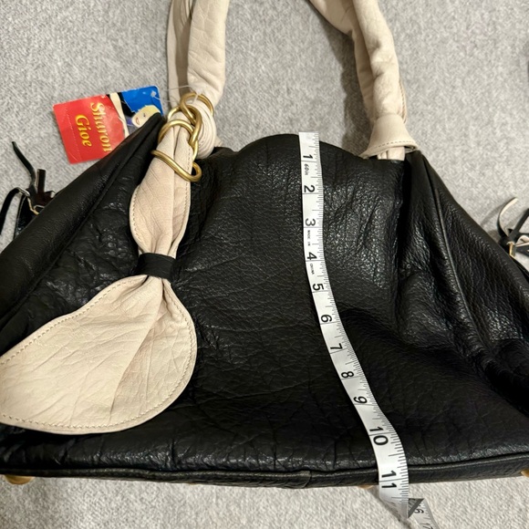 NWT Sharon Gioe black leather bag - Picture 13 of 13